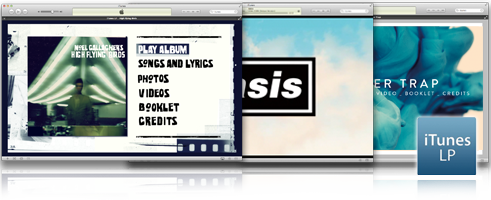 iTunes LP developers